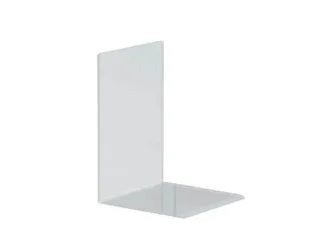 Boekensteun MAUL acryl 12x12x17cm set 2 glashelder - 1