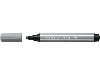 Viltstift STABILO Pen 68/95 Max middel koudgrijs - 4