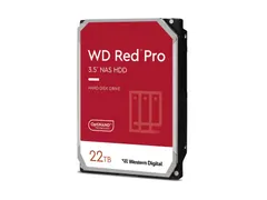Western Digital Red Pro interne harde schijf 22 TB 7200 RPM 512 MB