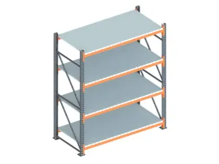 breedvakstelling,grondveld,HxBxD 2700x2395x1100mm,vakl. 1900kg - 2