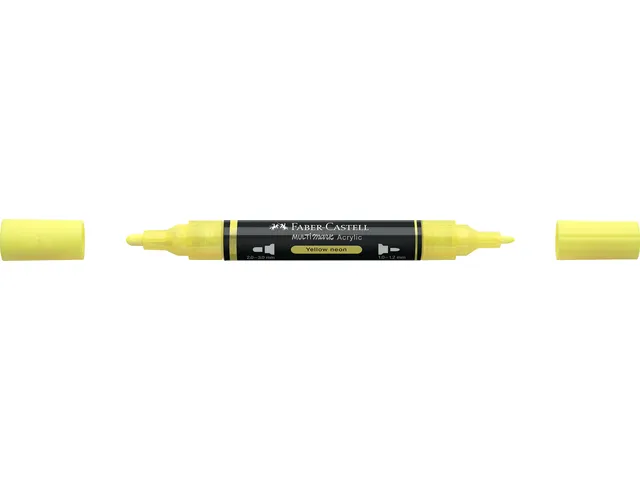 Acrylmarker Faber-Castell Multimark 256 yellow neon