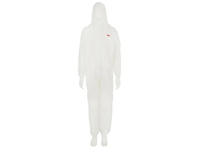 3M 4515 wegwerp overall, wit, maat M, per stuk