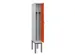 locker voor scheiding van kleding,HxBxD 2120x300x500mm,1vak