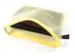 Trousse avec fermeture éclair Foldersys A5 PVC jaune transparent