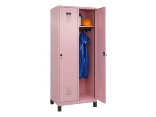 locker,HxBxD 1950x800x500mm,2vak,vak B 400mm,draaigrendel,voeten - 1