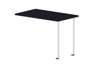 aanbouwtafel,i.h.v.,HxBxD 720-840x1000x600mm,CC-zwart - 1