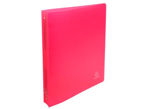 Ringmap 4 ringen 30 mm polypropyleen Chromaline - A4 maxi-Rood