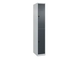 dubbeldekse locker,HxBxD 1850x300x500mm,1x2vak.,vak B 300mm