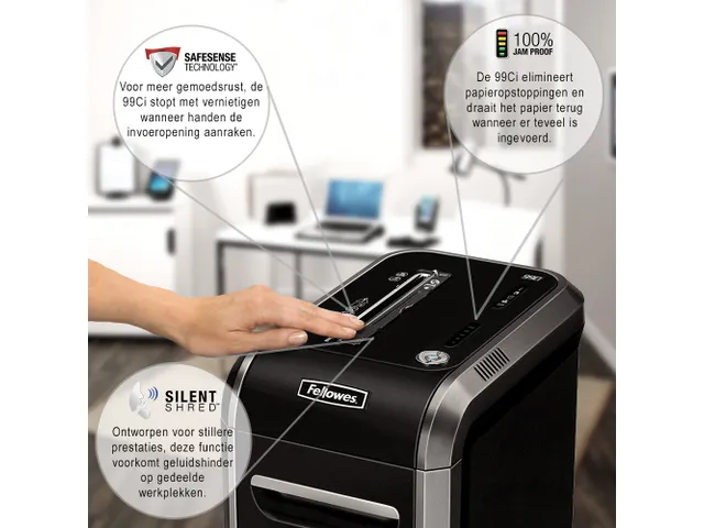 Papiervernietiger Fellowes 99ci Snippers P-4