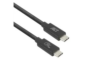 Kabel ACT USB-C 4.0 20Gbps Thunderbolt 3 2m - 1