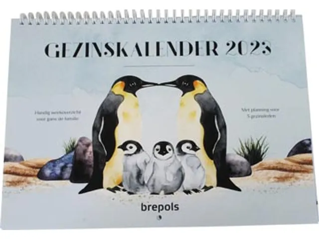 Wire-O Wand-week kalender, 4-talig, 2025