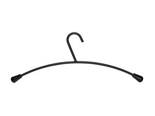 Kledinghanger MAUL metaal 460x190mm zwart 5 stuks - 1