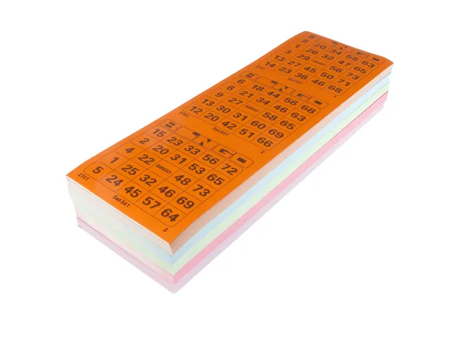 Bingokaart Kangaro krimp a 5 blok assorti kleuren