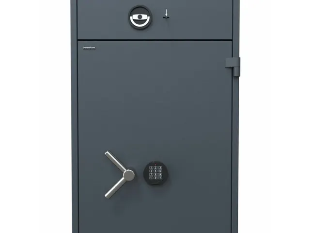 Salvus Tivoli 4 Afstortkluis elektronisch slot 124x65x55cm Grafietgrys