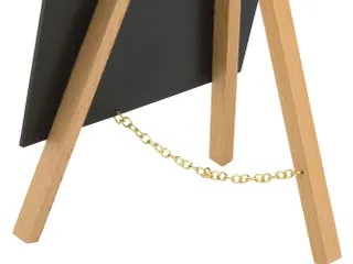 tafelkrijtbord Mini, 24x15cm beuk 3-poot, pak van 3 stuks - 2