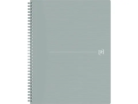 Origin spiraalschrift A4+ geruit 5 mm grijs