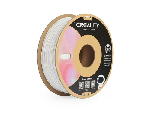 Creality 3D printer Filament CR-PLA Matte 1.75mm Gips Wit 1kg
