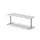 Elektrisch ihv bureau,HxBxD 650-1310x2000x800mm,blad wit
