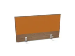 opzetpaneel,v. bureau,aanbouw achter,B 1000mm,NT-cherry,BN3005-geel