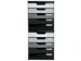 Ladenbox Modulo A4 5 Gesloten Laden Ecoblack Grijs