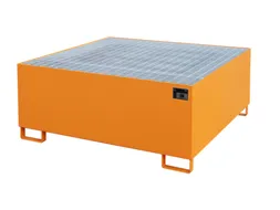 opvangbak,v. 1xIBC,opvangvol. 1000l,HxBxD 630x1460x1460mm,m. rooster