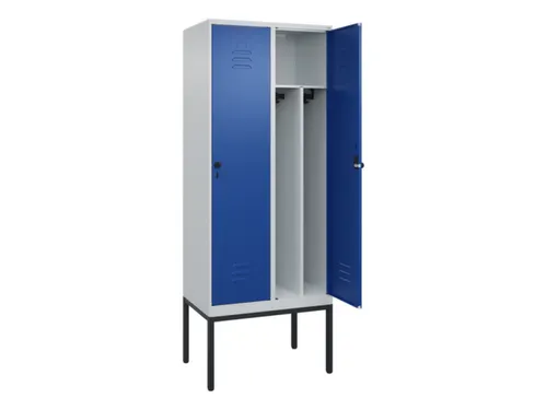 locker voor scheiding van kleding,HxBxD 2120x800x500mm,2vak