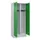 locker voor scheiding van kleding,HxBxD 1950x800x500mm,2vak