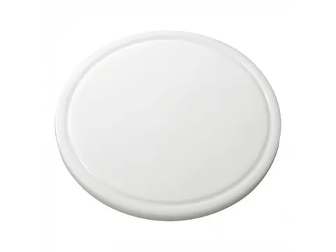 Caterchef rond snijblad met geul Wit Ø30cm