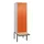 locker voor scheiding van kleding,HxBxD 2120x600x815mm,2vak
