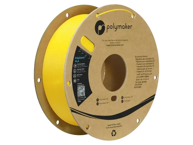 3D Filament PLA HS PLA 1.75mm Geel 1kg