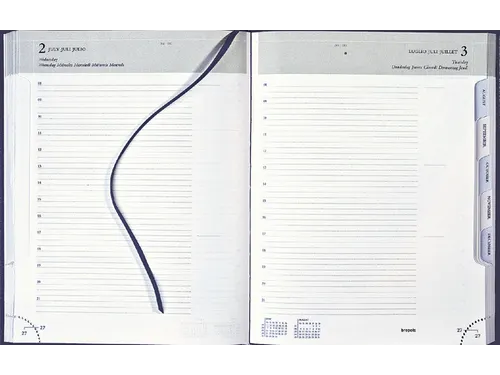 Agenda 2027 Brepols Ambassador Lima 1dag/1pagina blauw