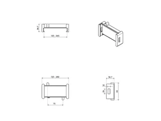 Addit universele tablethouder 050 zwart - 6