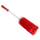 Pijpborstel Met Handvat Ø 60mm Medium Rood