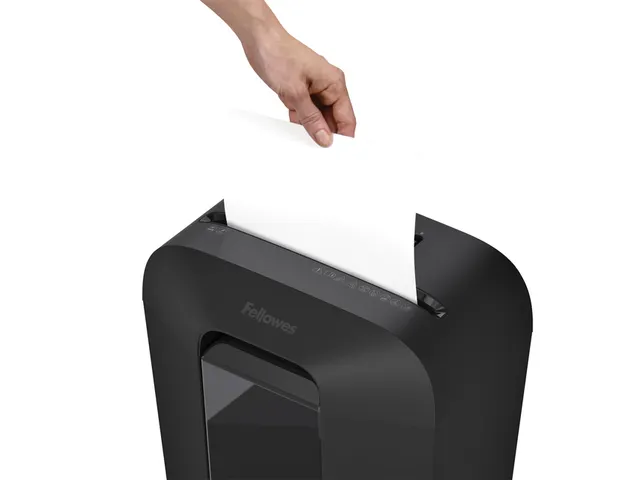 Destructeur Fellowes Powershred LX70 particules 4x40mm noir P-4