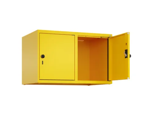 opzetkast,v. locker,2vak.,vak B 400mm,HxBxD 500x800x500mm,draaigrendel