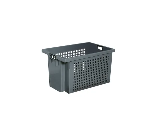 Euronorm Draaistapelbak 70 Liter 400x600x400mm Grijs