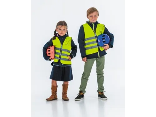 Schlamm Jacket Fluohesje Voor Kinderen Geel M