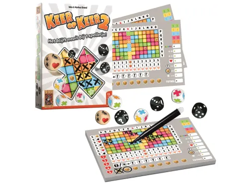 999Games Keer op Keer 2 dobbelspel 8+