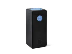 Afvalbak 90 liter, EarthBin zwart blauw