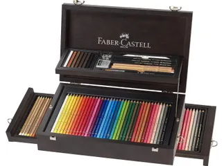 Kleurpotloden Faber-Castell Art&Graphic houten kist - 1