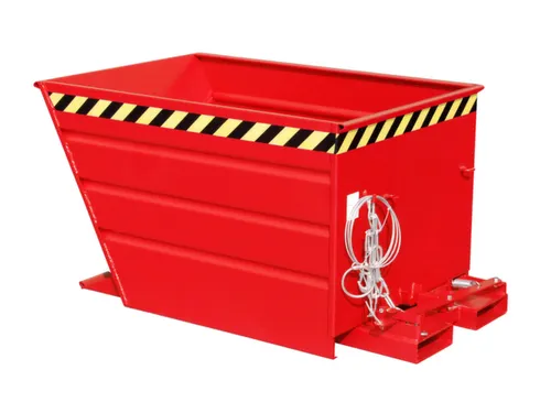 kiepbak,HxLxB 730x1370x1200mm,0,9m³,draagverm. 1000kg,RAL3000