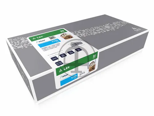 AS14734 Astar Lexmark C734A1CG Optra C toner cyaan rebuilt 6000pag chi