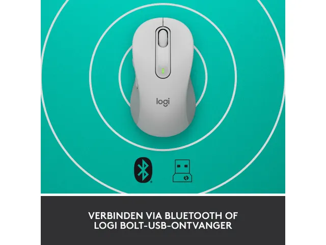 Logitech Signature M650 for Business Muis wit