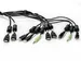 Vertiv Avocent CBL0116, 1,8 m, USB, USB, HDMI, USB, 2-HDMI, 2-USB, 1-3