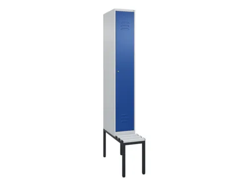 locker voor scheiding van kleding,HxBxD 2120x300x815mm,1vak