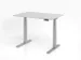 Av. régl. él. hauteur bureau assis/debout,HxlxP 640-1290x1200x800mm