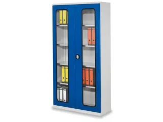 Systeemkast 1950x1000x500mm Staalplaat Vensterdeuren Deuren Ral7035 - 1