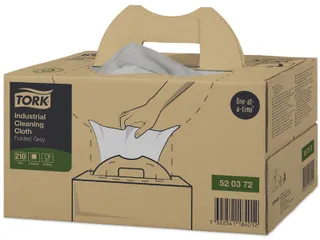 Tork 520372 Industriële Reinigingsdoek Grijs - 1