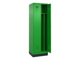 locker voor scheiding van kleding,HxBxD 1950x600x500mm,2vak - 1
