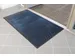 schoonloopmat,HxLxB 9x850x600mm,moeilijk ontvlambaar,nylon,zwart/blauw